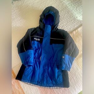Vintage youth size 6/7 Columbia tectonite snow bibs and jacket